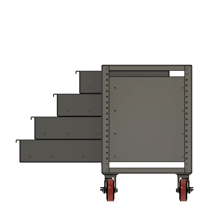 Heavy Duty Tool Cart