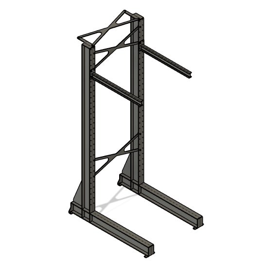 Cantilever Sheet Metal Racks